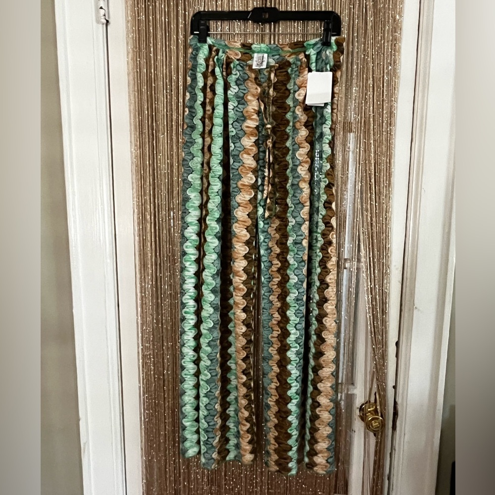 Becca Many Bay Knit Cover-up - Grass Multi